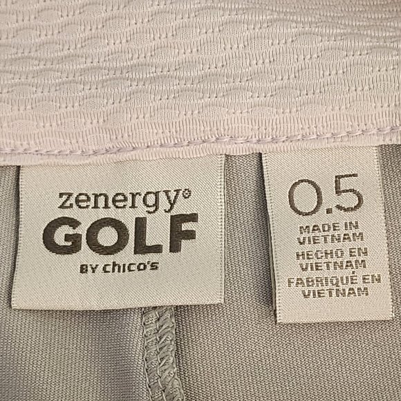 ZENERGY GOLF by Chico's Trim-Detail Skort in Size 0.5 Pre-Owned - Picture 3 of 8